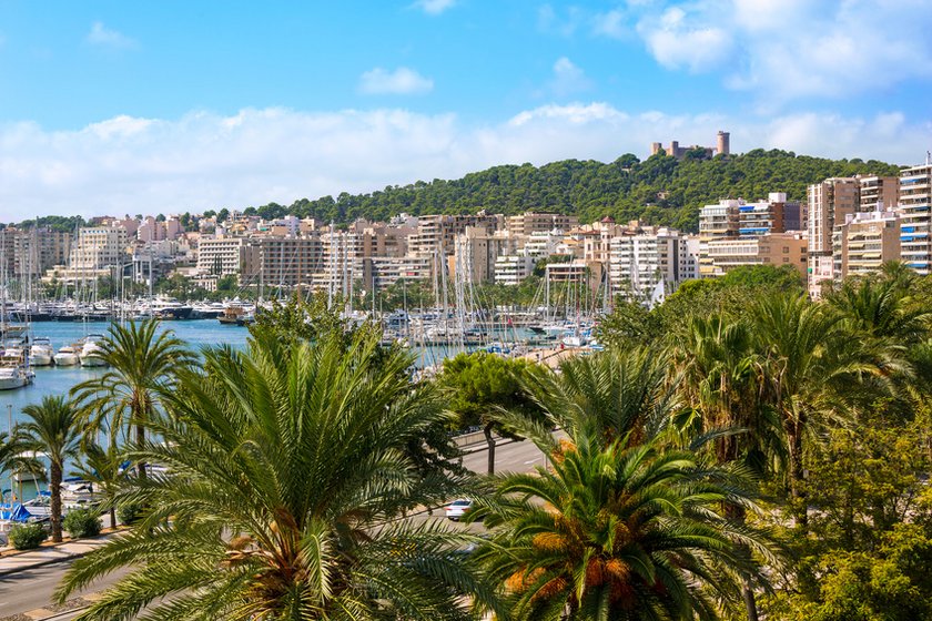 Mallorca Skyline Bellver Castle