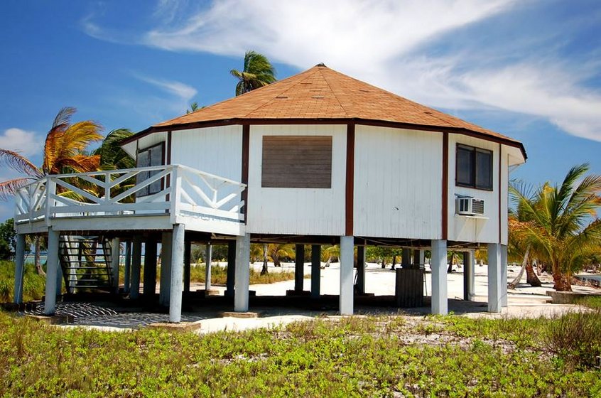 Gut ausgestattete bungalows im Karibik-Resort