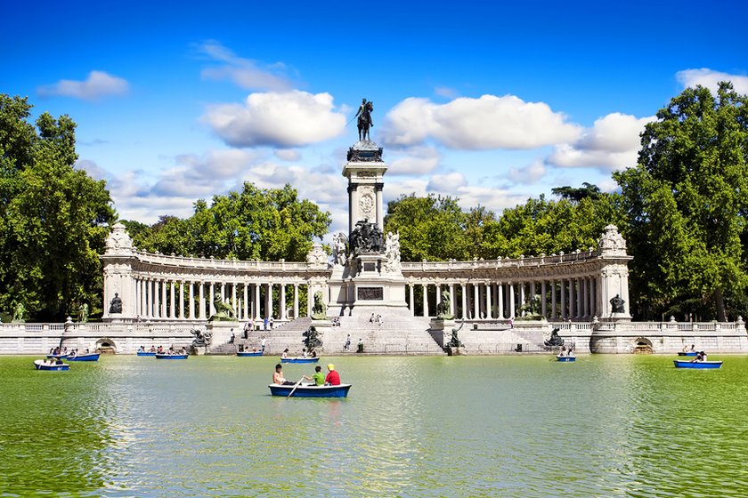Madrid Park, Bootsfahren