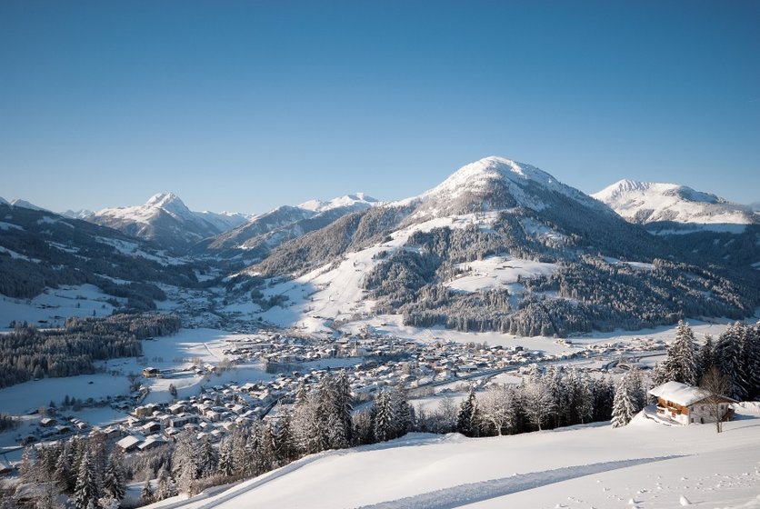 Blick auf Kirchberg vom Filzerhof © Tropper Kurt 