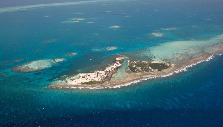 Perfekter Platz für ein exklusives Resort auf naturbelassener Karibik-Insel