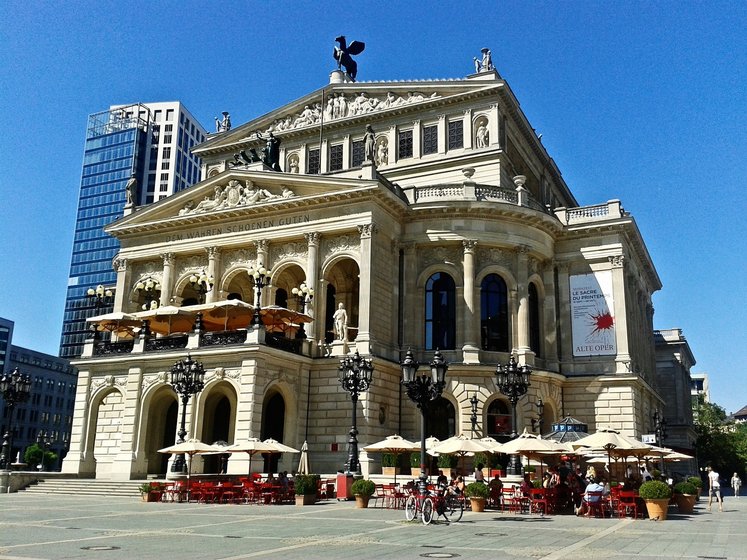 Frankfurter Opernhaus - @pixabay/MichaelM