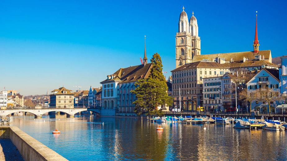 River and Old-Town in Basel